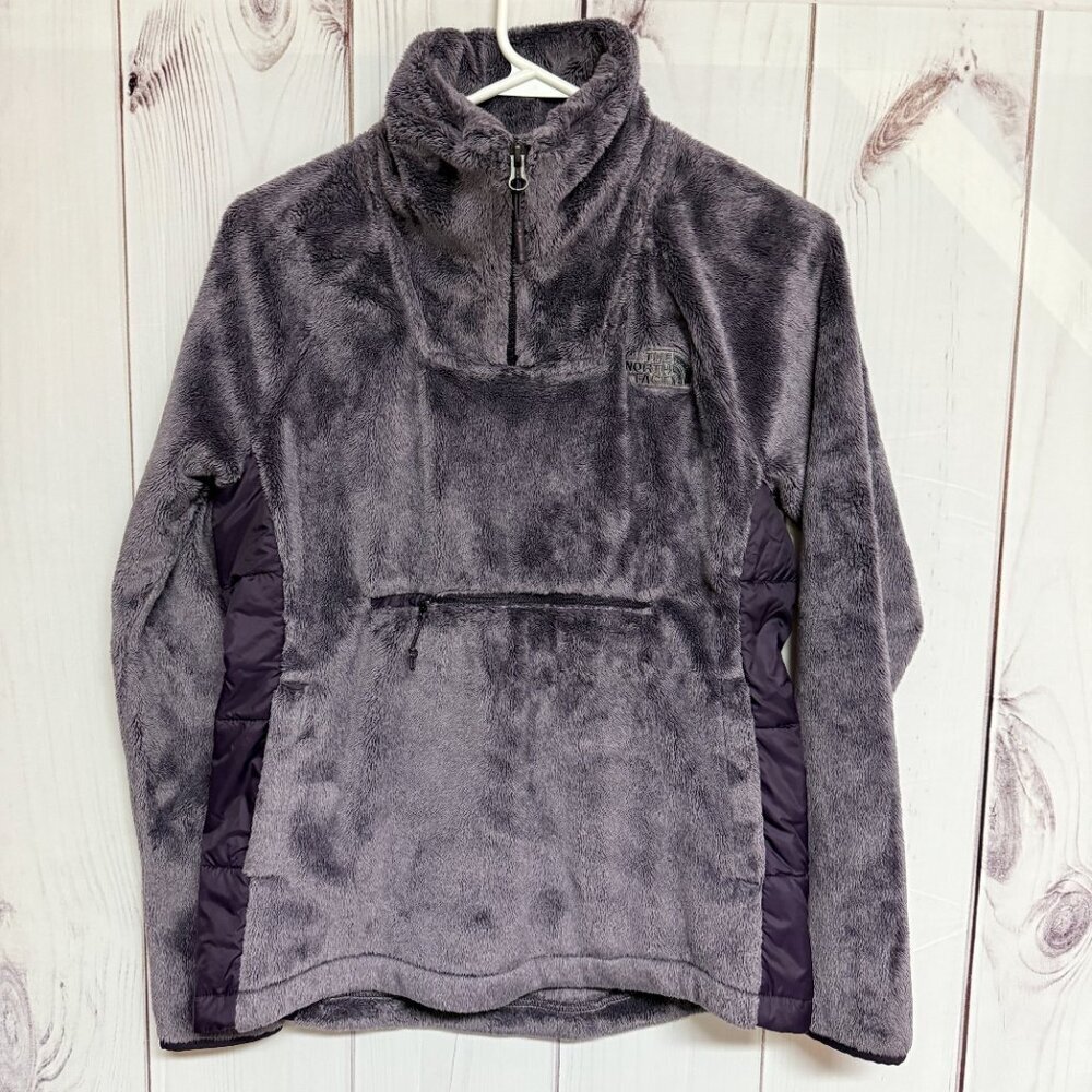 The North Face Osito Sport Hybrid 1/4 Zip‎ Women’s Small Purple EUC